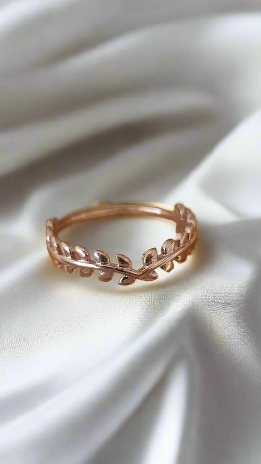 Olive Leaf Ring
