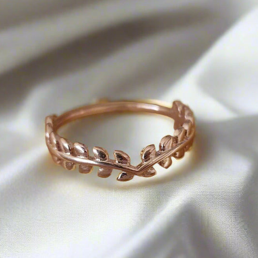 Olive Leaf Ring