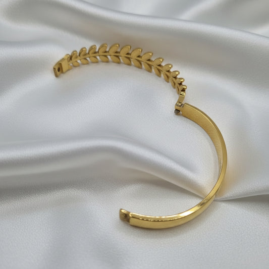 Olive Leaf Bangle