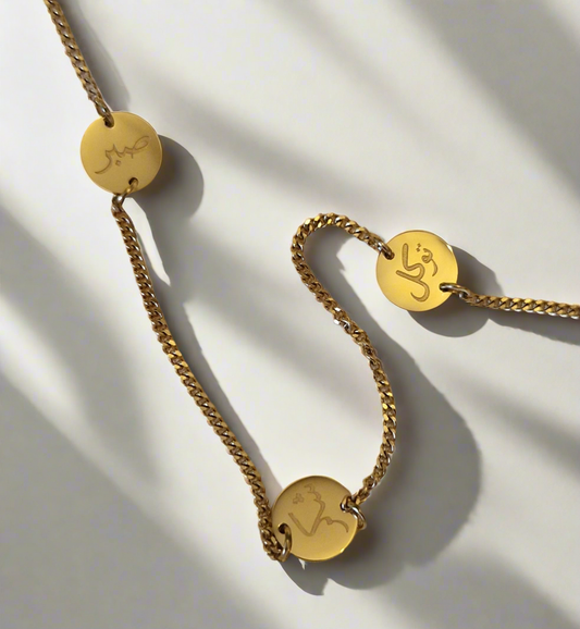 Sabr, Shukr & Tawwakul Necklace