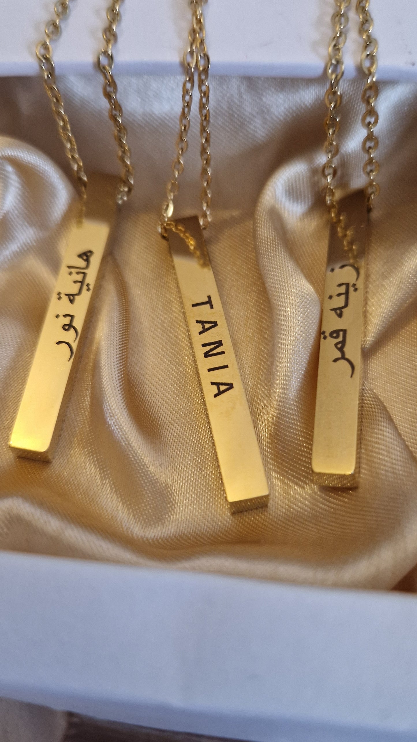 Personalised necklaces!