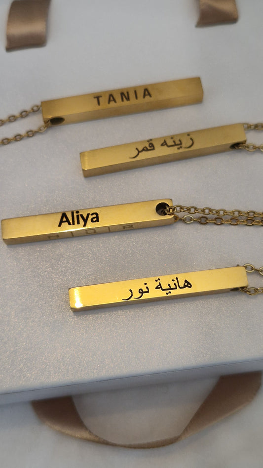 Personalised necklaces!