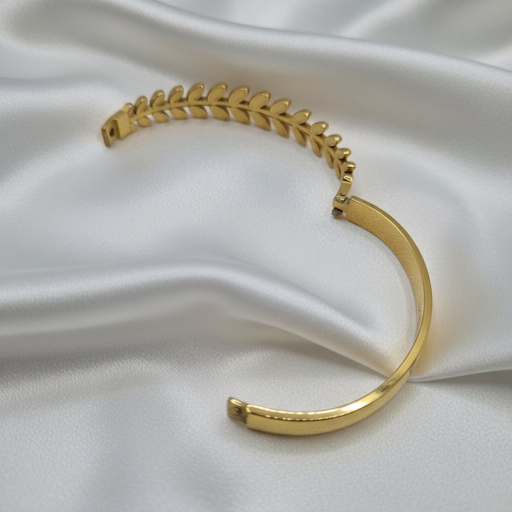 Olive Leaf Bangle