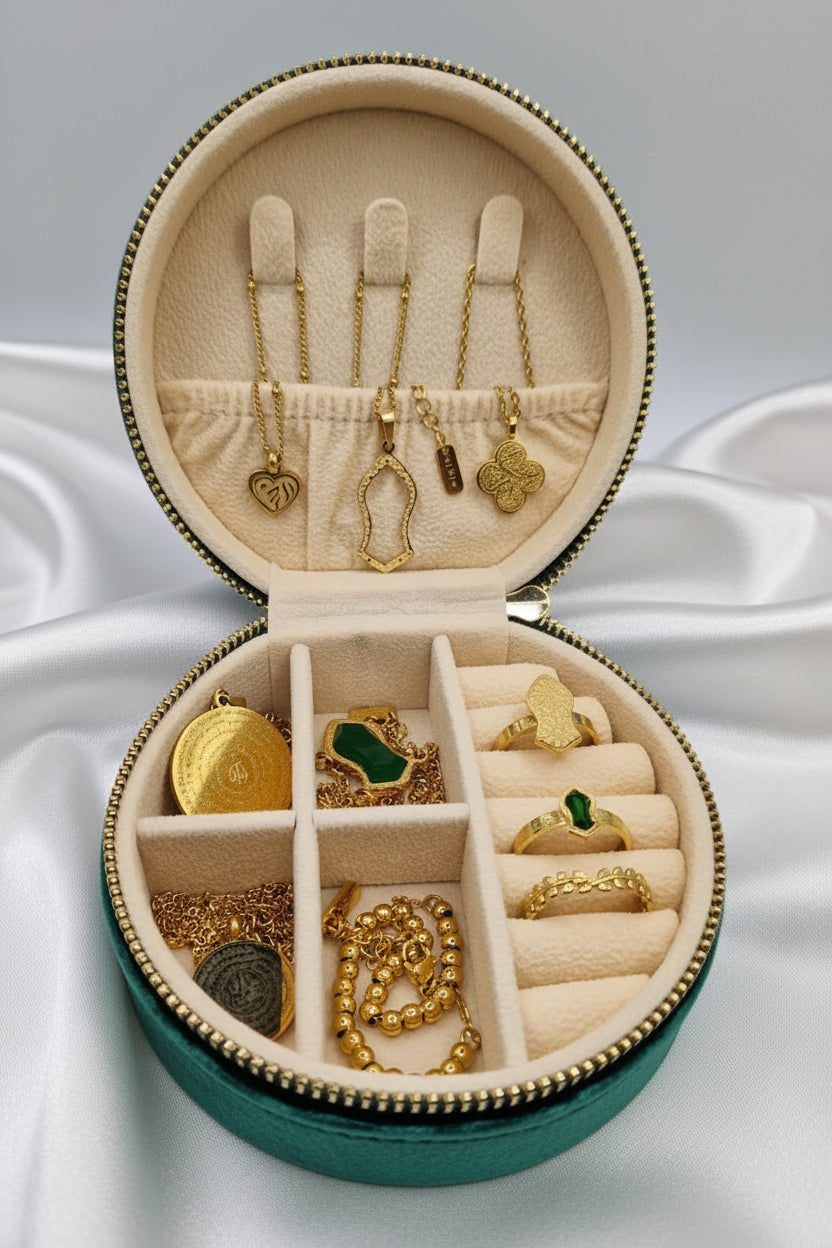 Luxury Velvet Jewellery Case