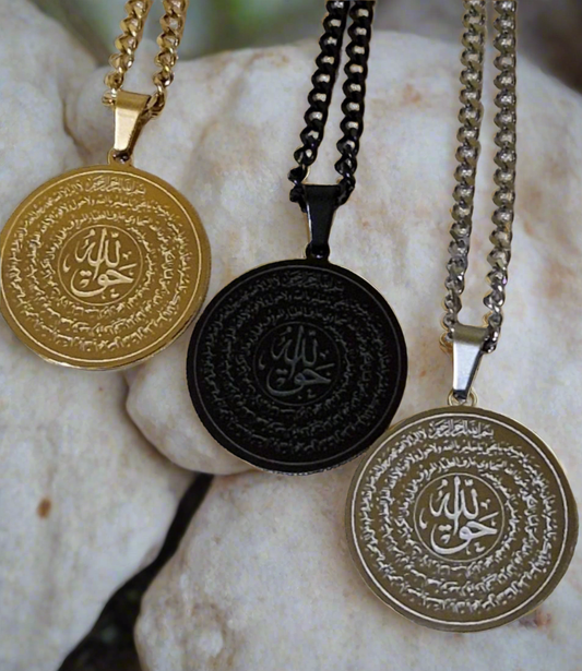 Haq Allah - Naqshbandi Ta'weez Necklace