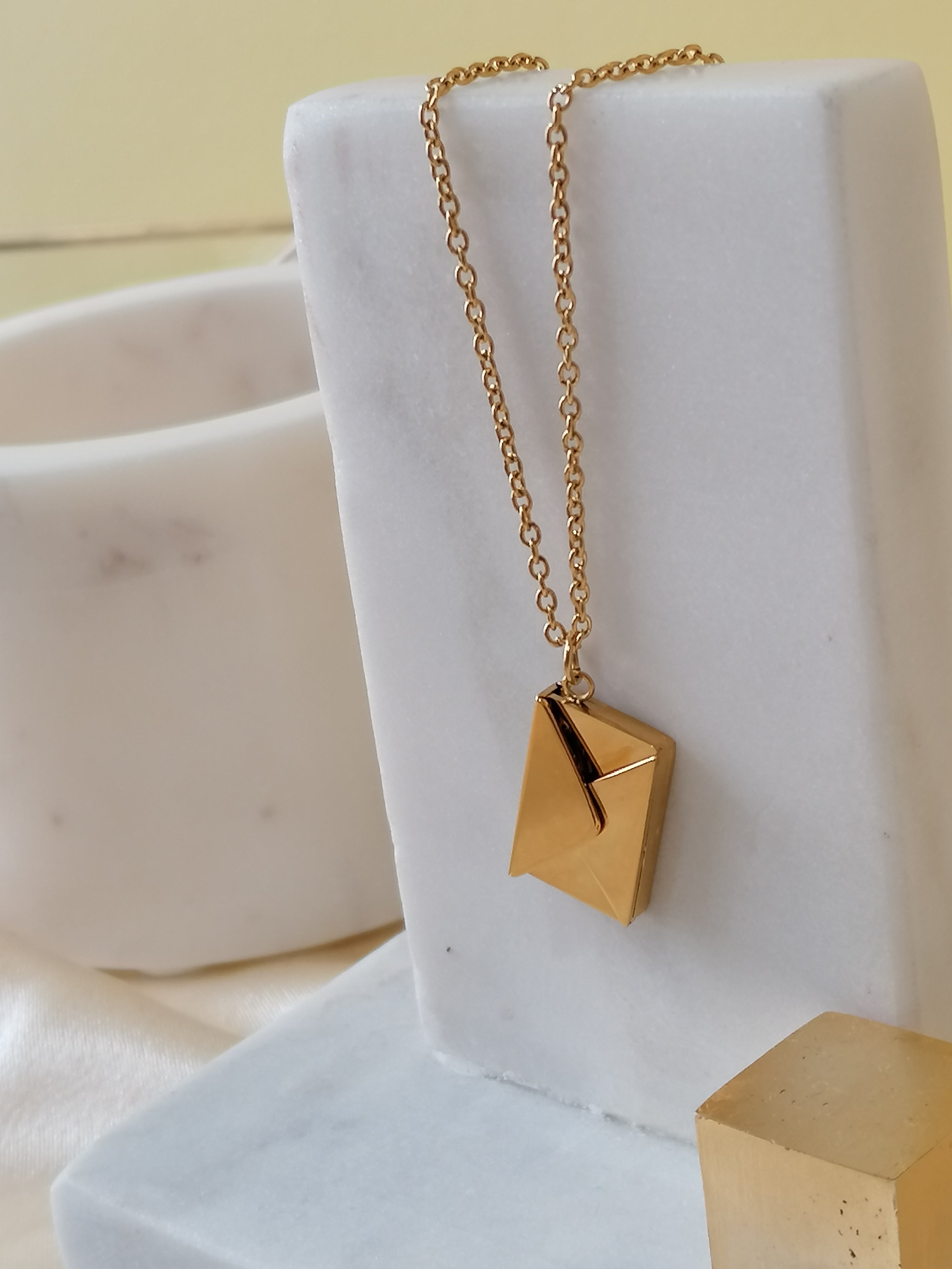 Personalized Envelope Pendant Chain - Just Lil Things at Rs 999.00,  Bengaluru | ID: 2851026342288
